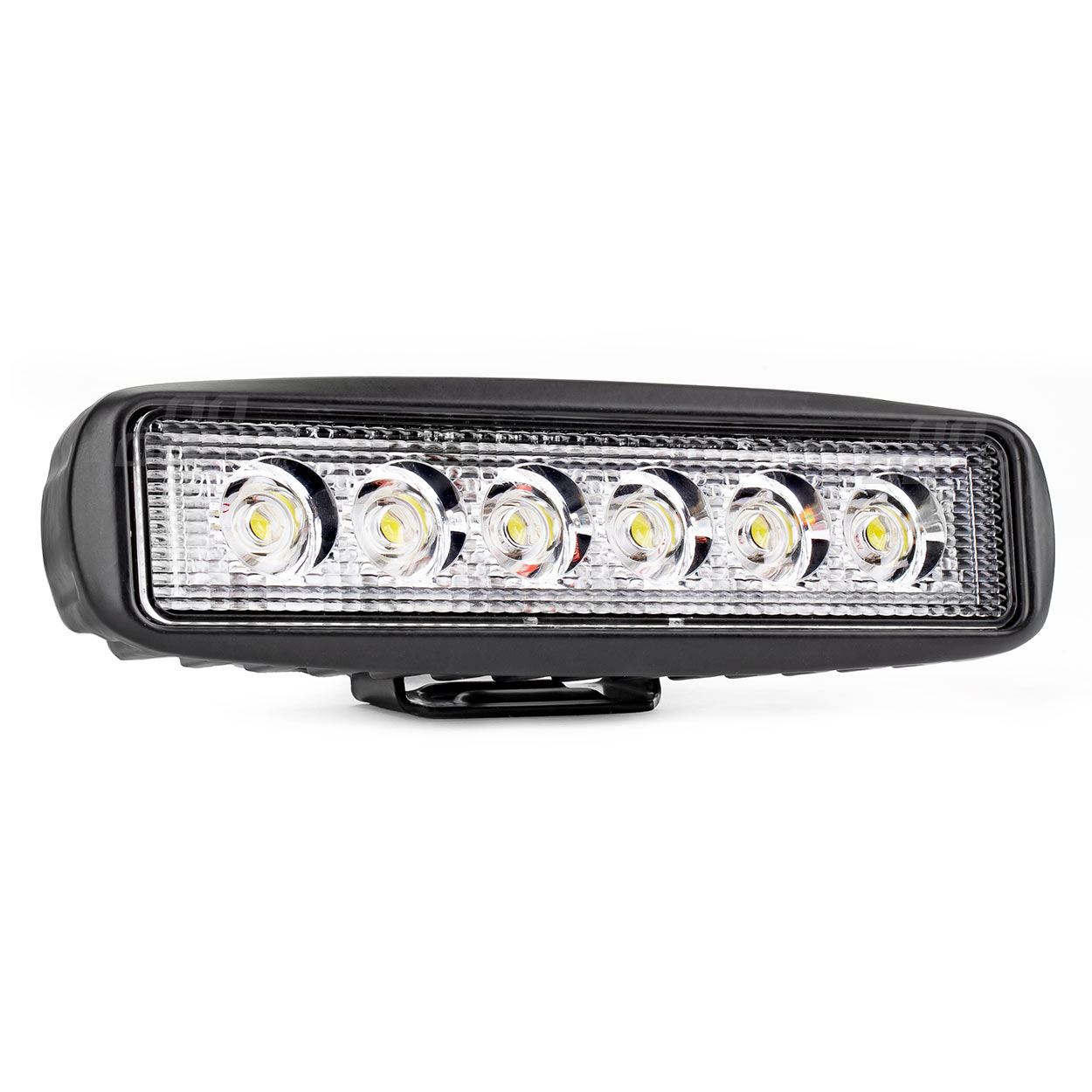 Werklamp AWL01 6 LED FLAT 9-60V, afm 160x43x42mm - 01612 - 01612