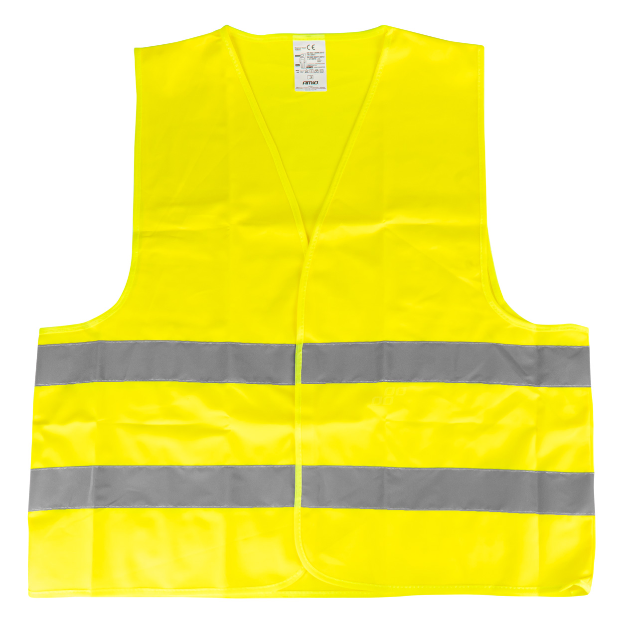 Veiligheidsvest geel met certificaat - 01734 01 - 01734
