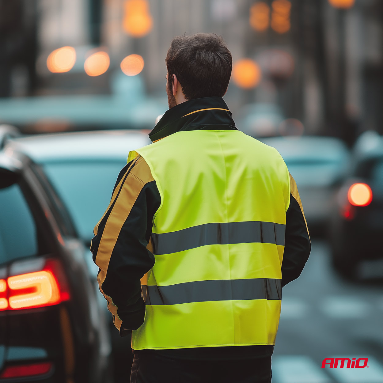 Veiligheidsvest geel met certificaat - 01734 07 - 01734