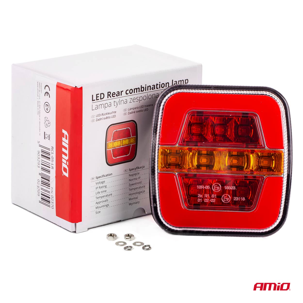 Led-achterlicht, links/rechts - 02370 12 - 02370