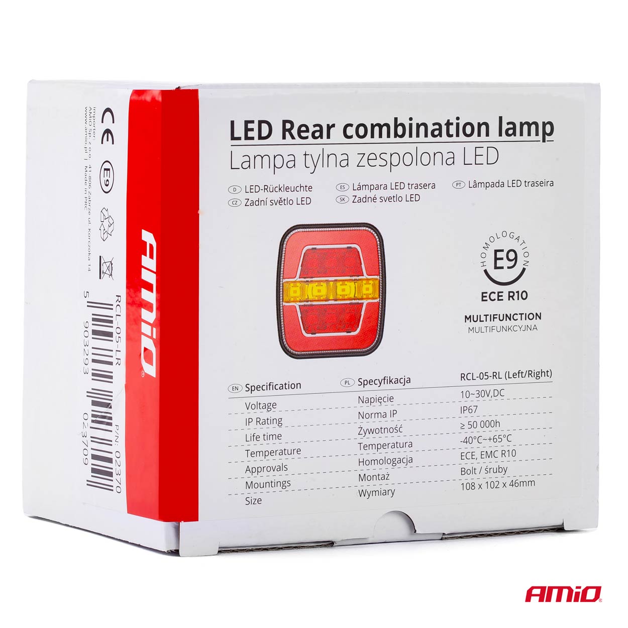 Led-achterlicht, links/rechts - 02370 13 - 02370