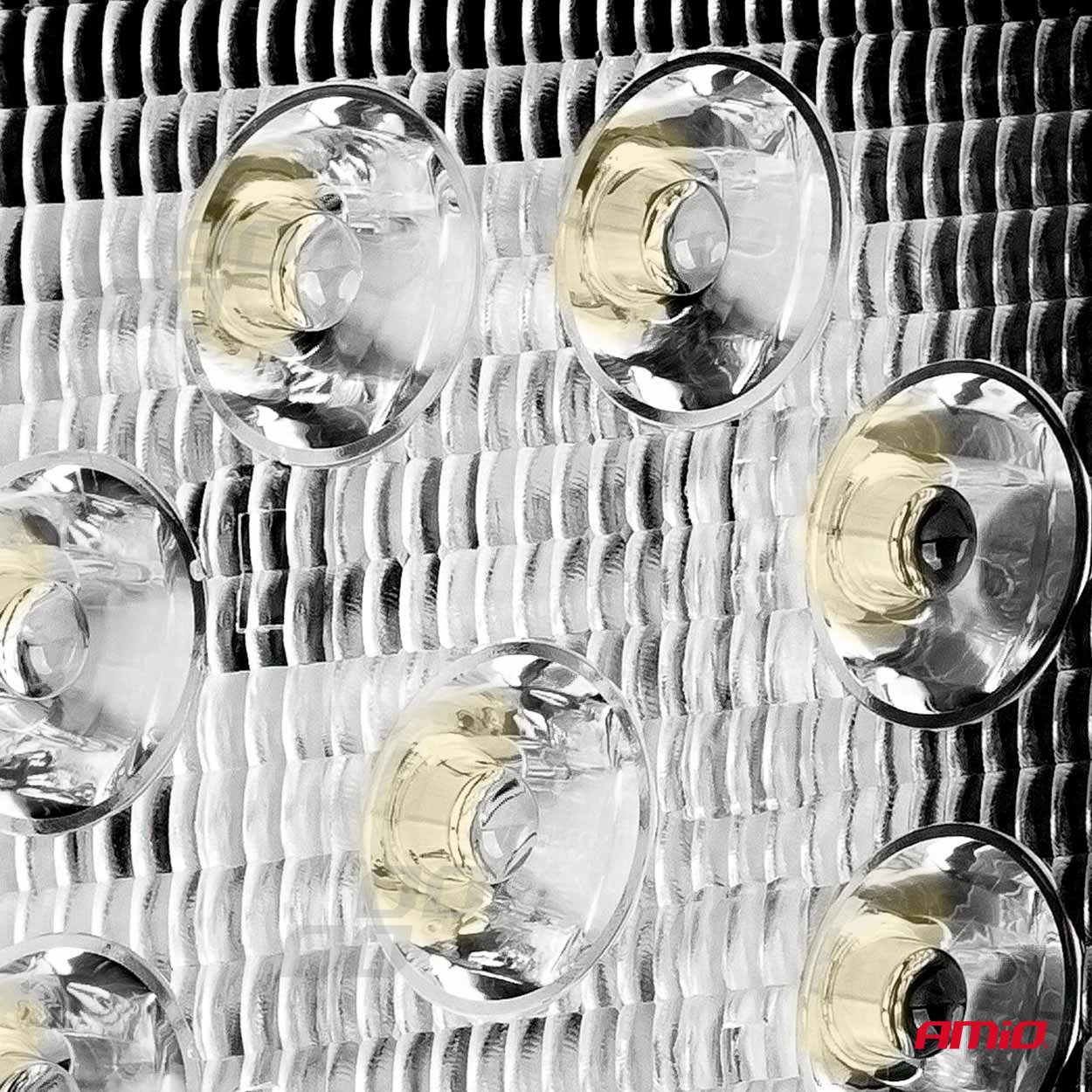 Werklamp LED 9-36V, afmeting 110x110mm - 02421 03 - 02421
