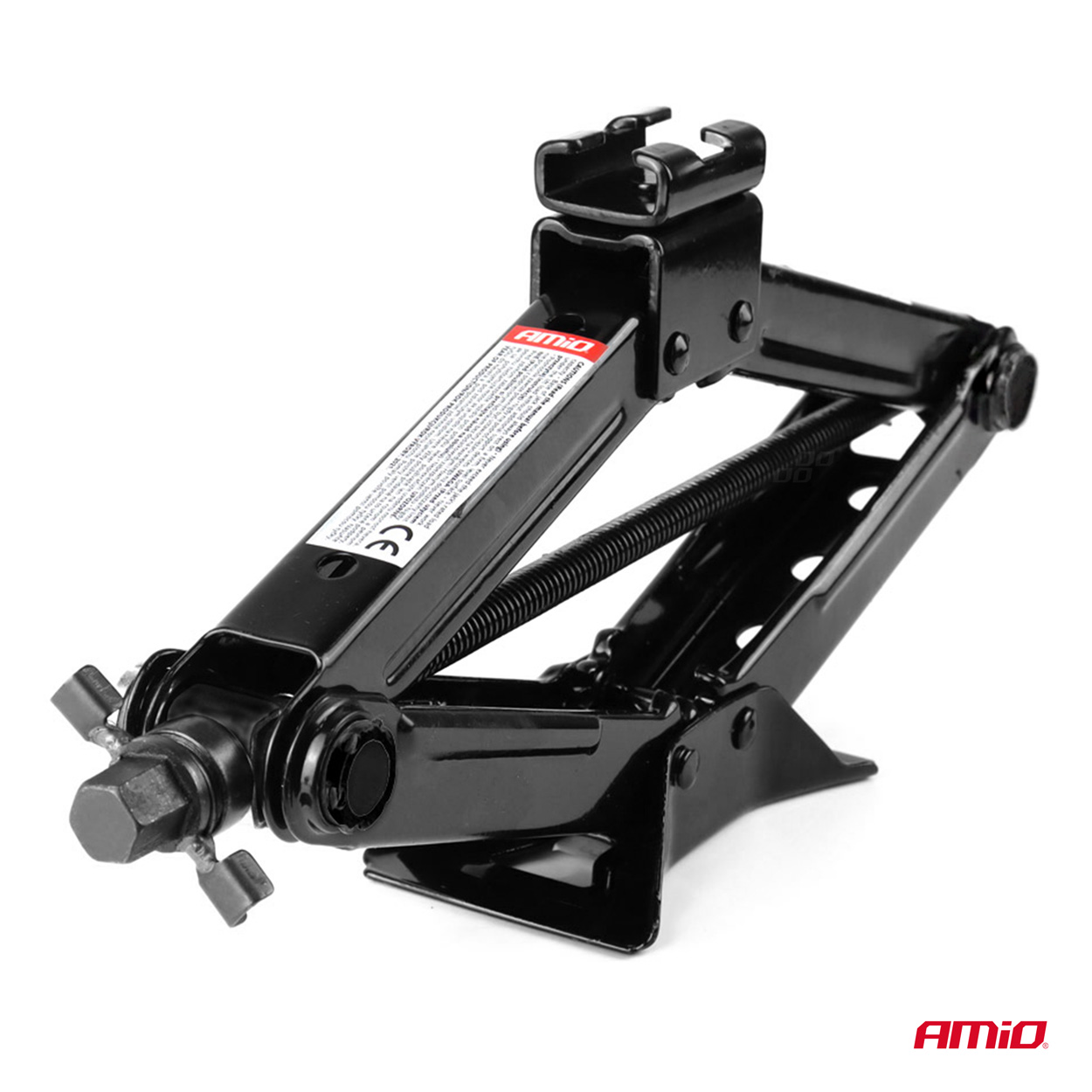 Schaarkrik met handslinger 1,5T en gratis handschoenen 1500 kg - 02478 05 - 02478