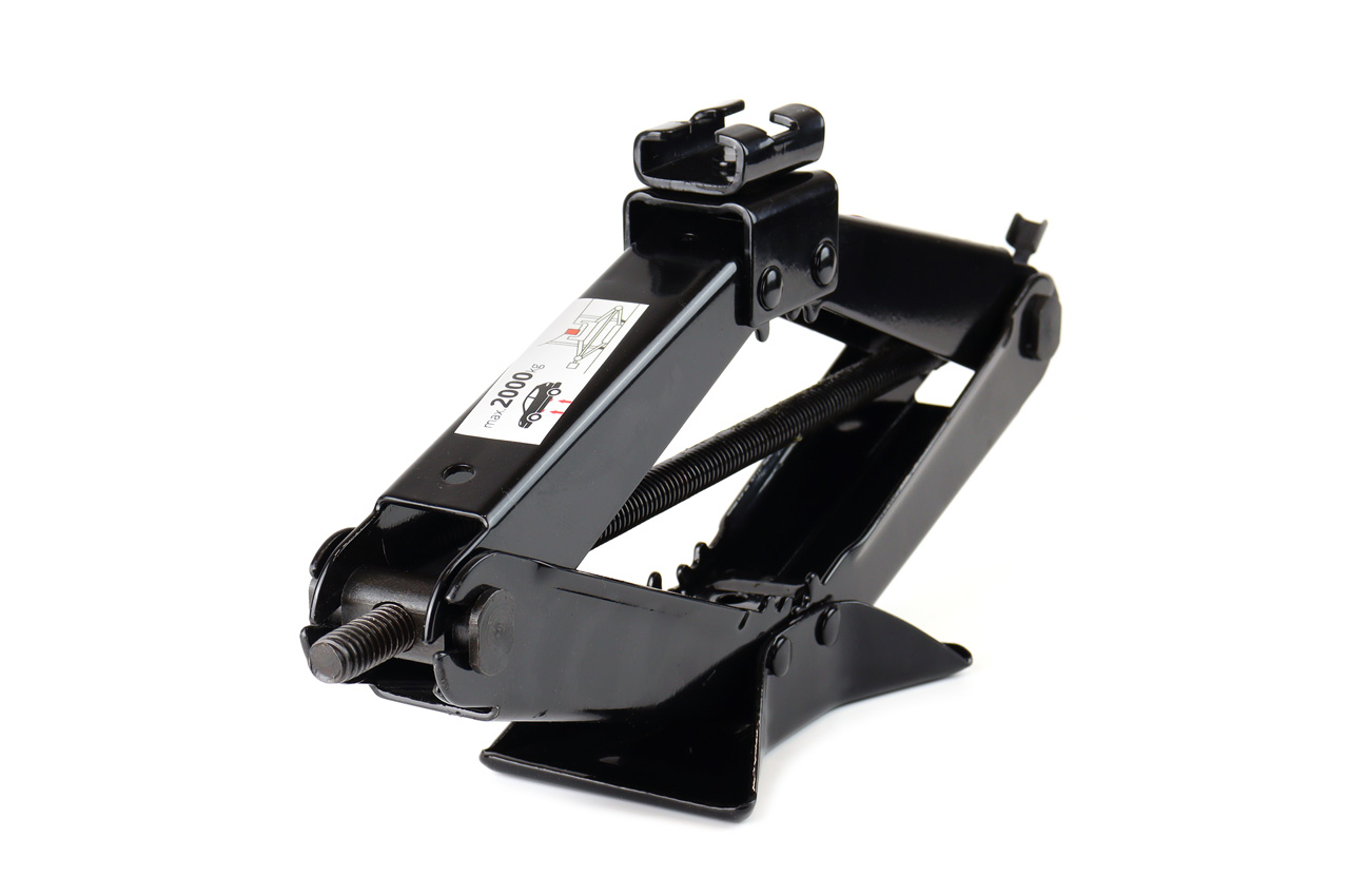 Schaarkrik met handslinger 2T en gratis handschoenen, 2000kg - 02479 2 scissor jack - 02479