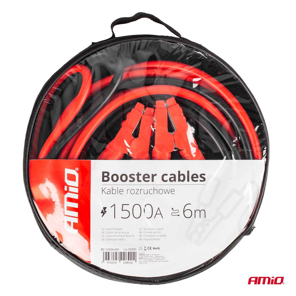 Startkabel 1500A - 6m - 02890 06 - 02890