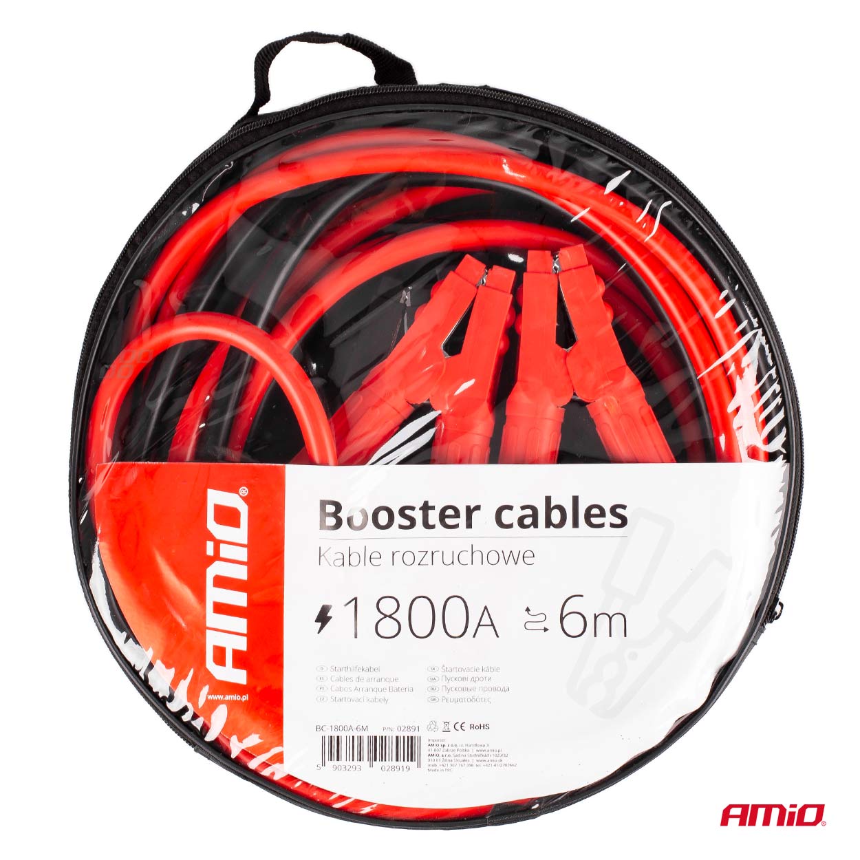 Startkabel 1800A - 6m - 02891 06 - 02891