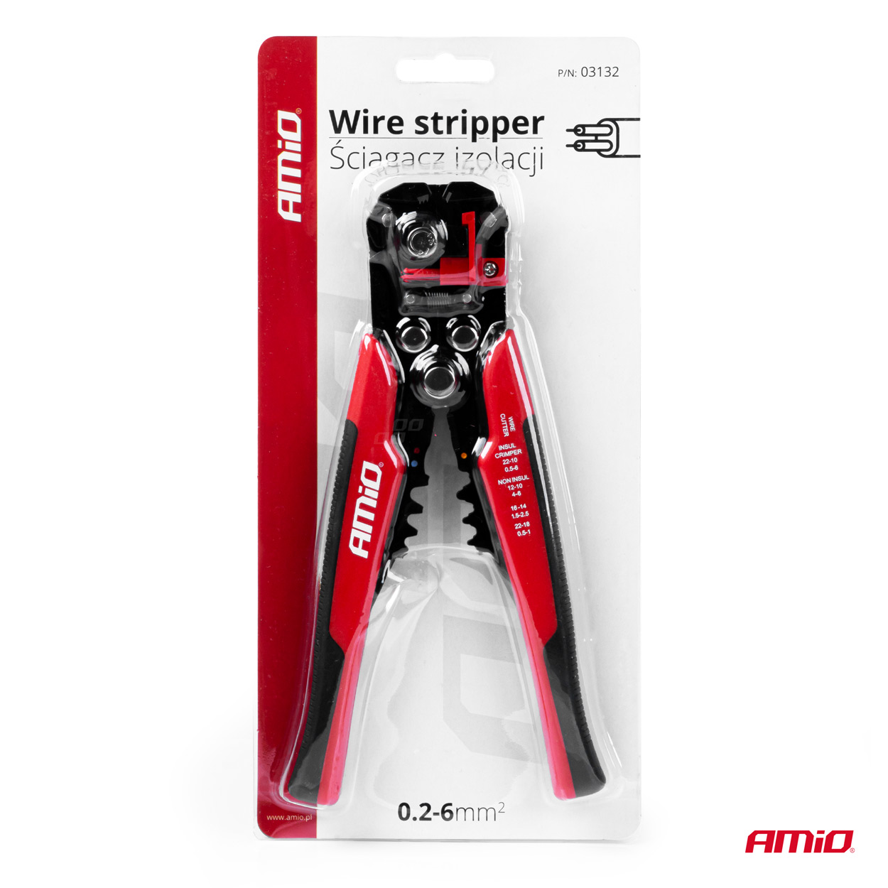 Multifunctionele draadstripper 0,2-6mm - 03132 04 - 03132
