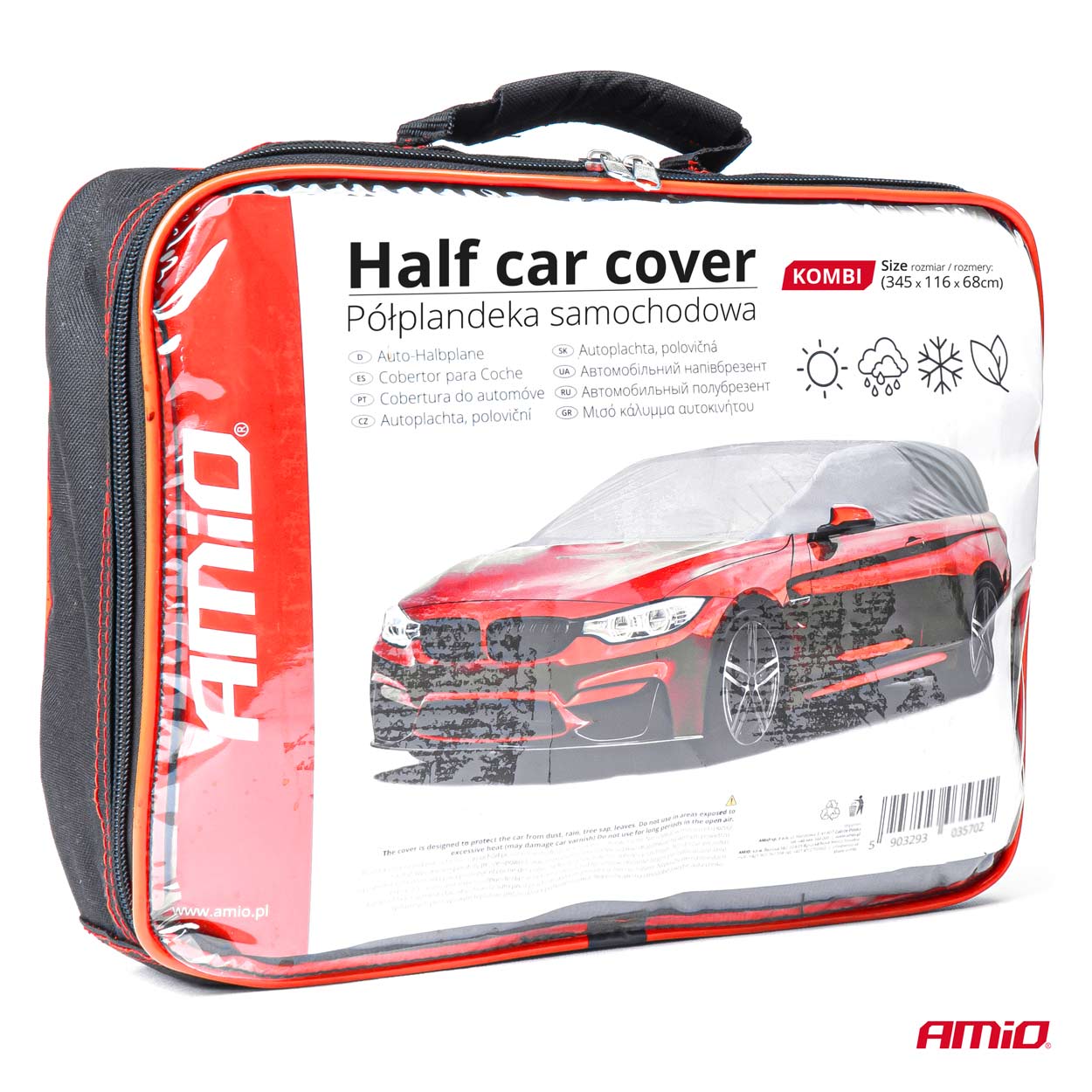 Halve autohoes - KOMBI , 345 x 116 x 68cm - 03572 10 - 03572