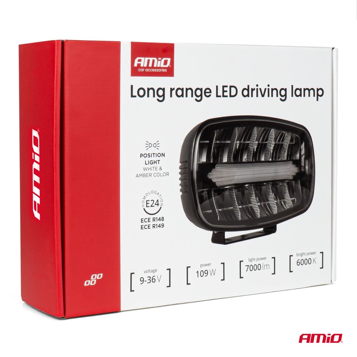 LED-verstraler met positielicht 109W 12V-24V - 04535 09 - 04535