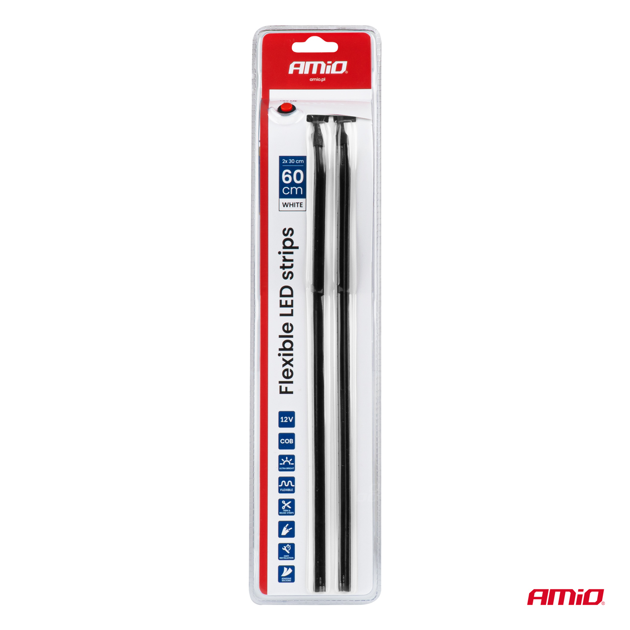 Flexibele LED zijstrips wit 2x30cm 12V  - 04575 09 - 04575