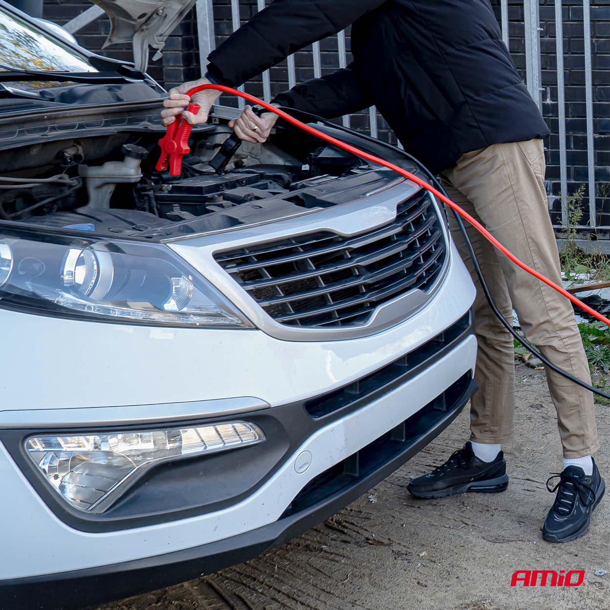 Professionele Startkabelset  480A, lengte 4.5mtr TUV gecertificeerd - 04595 3 - 04595