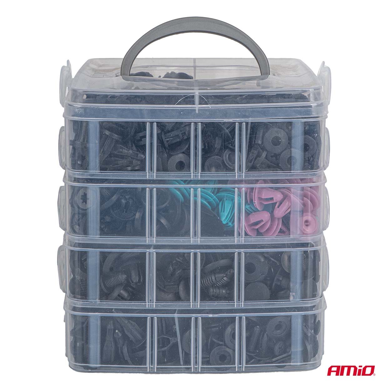 Universele set met 1211stuks Automotive clips plus pinnen en gereedschap - 04746 11 - 04746