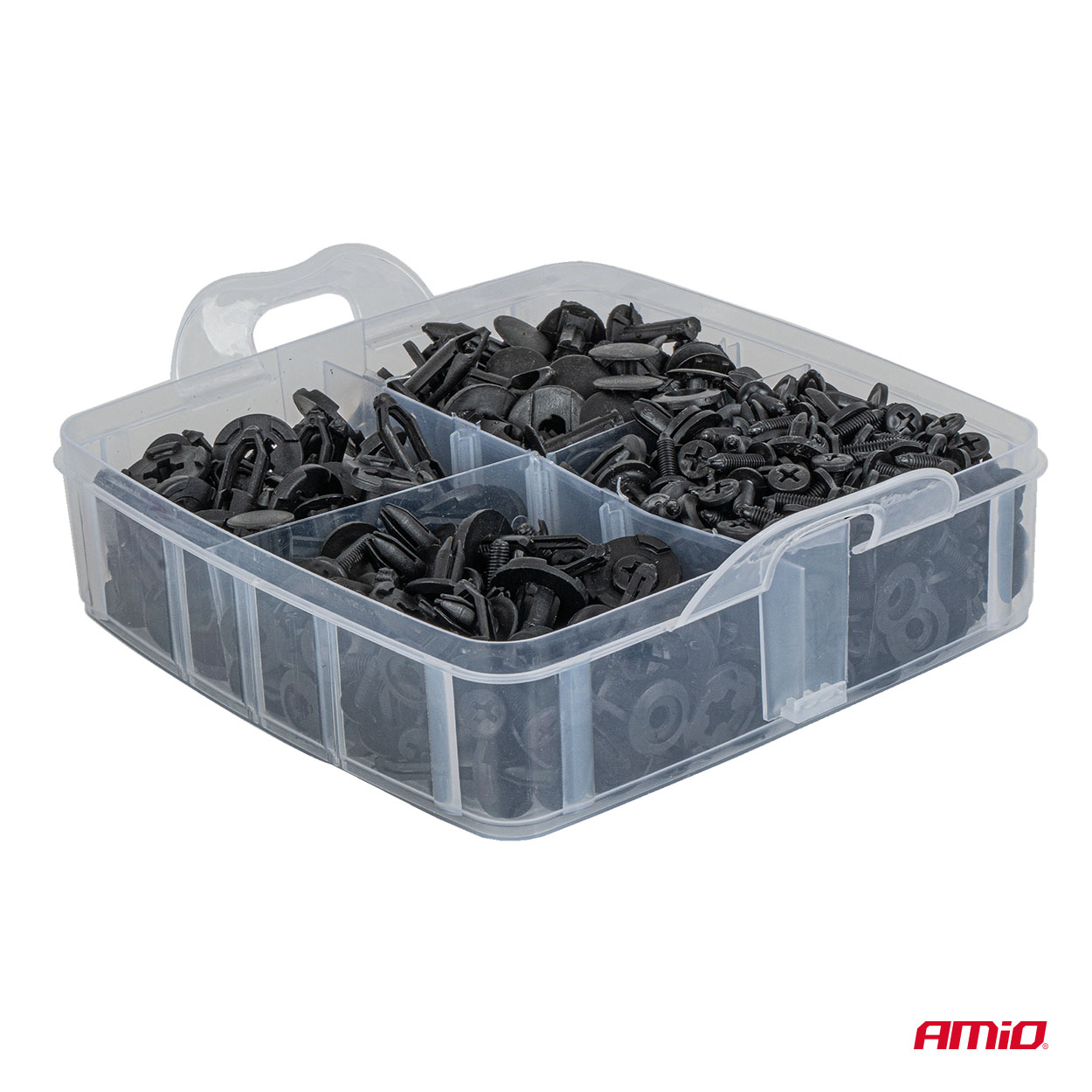 Universele set met 1211stuks Automotive clips plus pinnen en gereedschap - 04746 6 - 04746
