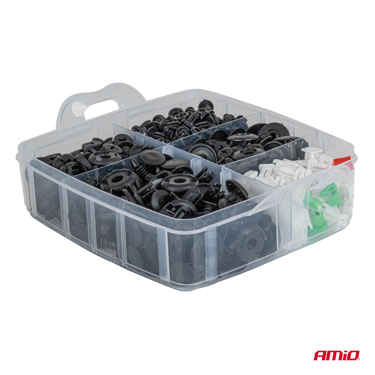Universele set met 1211stuks Automotive clips plus pinnen en gereedschap - 04746 8 - 04746