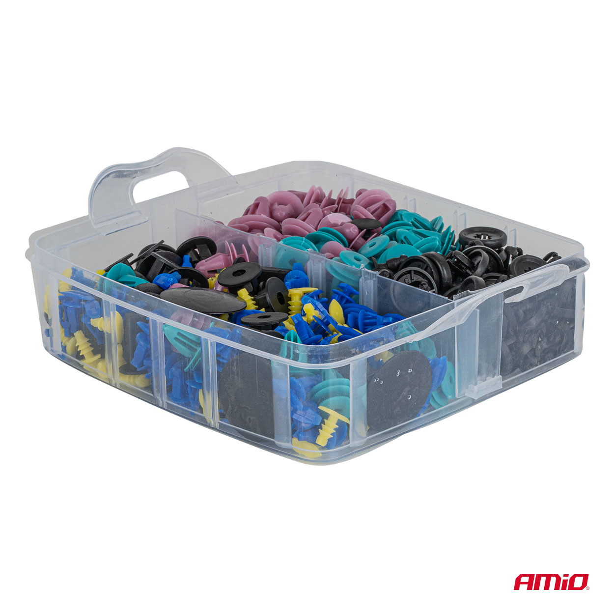 Universele set met 1211stuks Automotive clips plus pinnen en gereedschap - 04746 9 - 04746