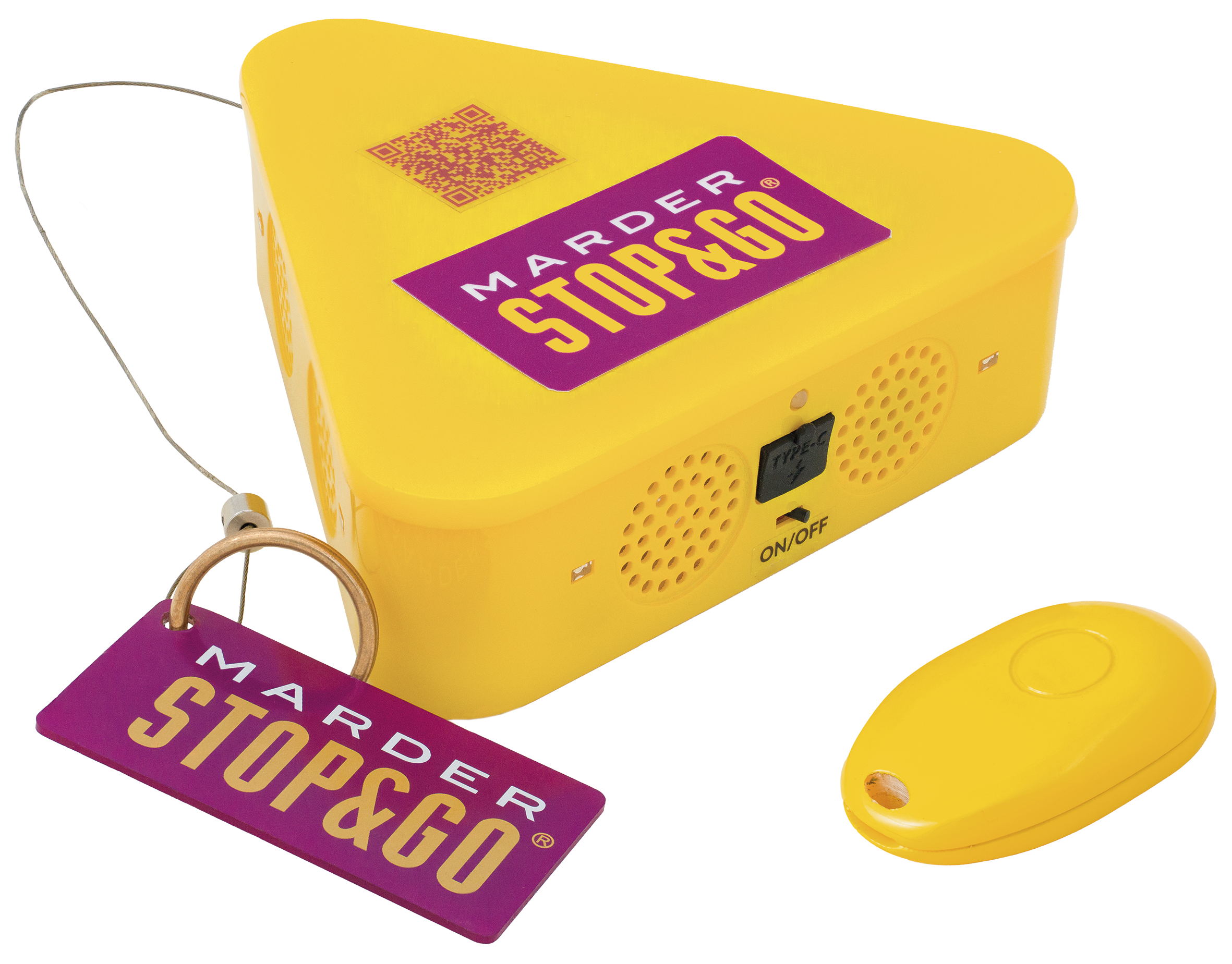 Stop&Go ROOFTOP mobiele Ultrasoon Marterverjager - 07568 - 07568