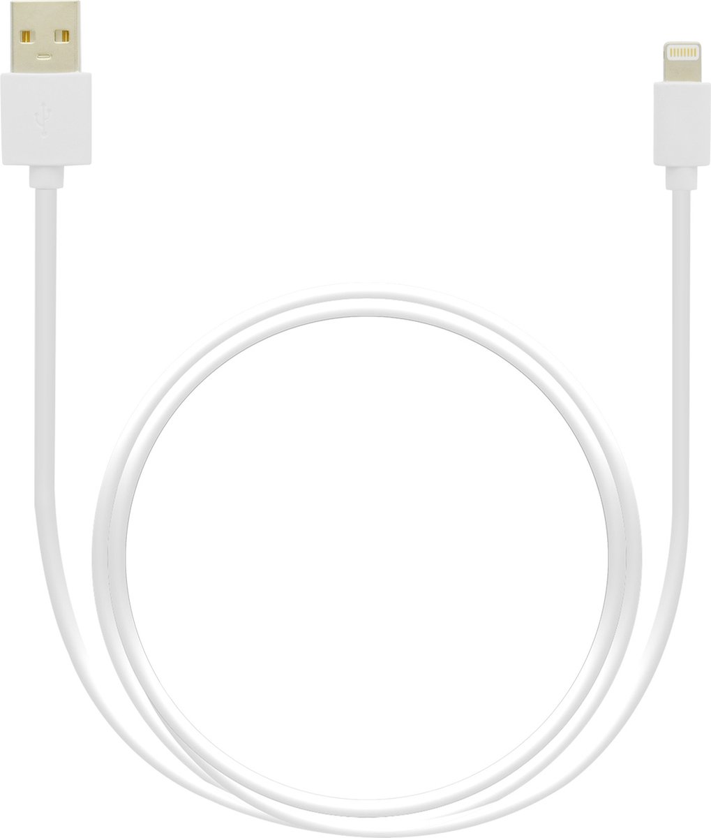 Grab 'n Go - Cable Lightning to USB-A 1m (non MFi) - White - 1019x1200 - GNG-107