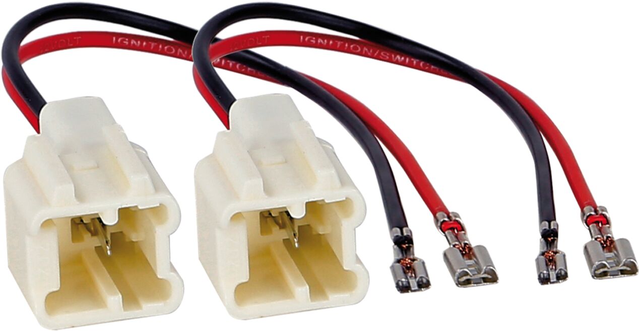 Speaker Adapter Kabel (2x) Dacia/ Renault/ Nissan/Opel/Smart - 11 1251 01 - 11-1251-01