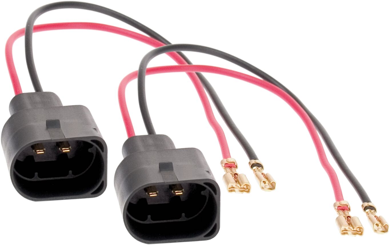 Speaker Adapter Kabel (2 x) Volkswagen Beeltle/ Golf 5/ Touran - 11 1324 01 - 11-1324-01