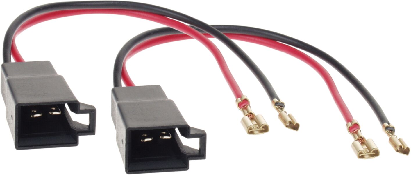 Speaker Adapter Kabel(2x) Div.modellen Opel-Renault-Seat-VW-Citro&euml;n-Nissan-Mercedes-Dacia-Skoda-Seat - 11 1326 01 - 11-1326-01
