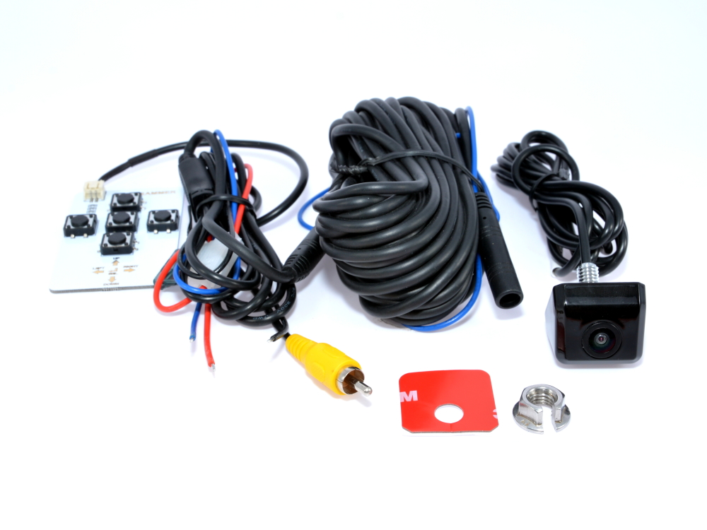 Camera mini Zwart opbouw SONY NTSC 130 beeldlijnen RCA output incl. 8m. kabel - 110106 3 - CAR.CV-133WDRH