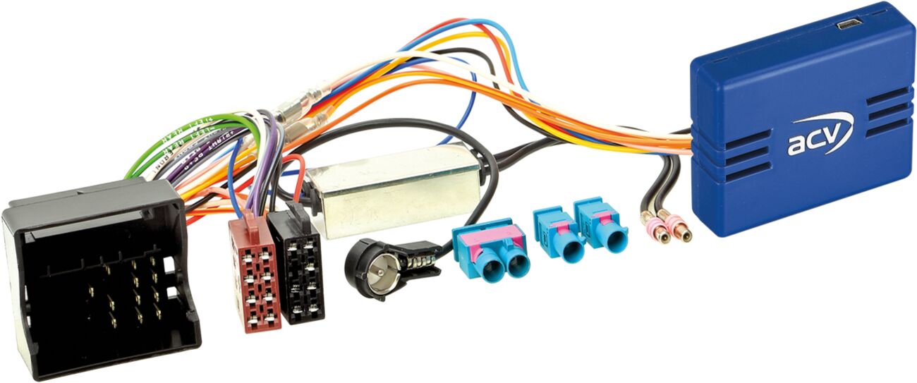 CAN-Bus Kit Quadlock > ISO / Antenne > ISO Div. modellen Audi- Maserati- Seat- Skoda- Volkswagen - 12 1324 80 15 - 12-1324-80-15