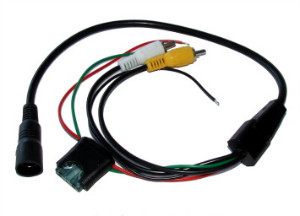 Camera-adapterkabel 4 Pins naar RCA. - 12263 - CAR.CC-DCAV
