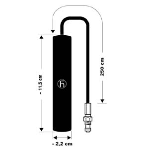 MCA 1890 SLIM Bulk Multiband binnenruit plak antenne - 12453 - 602.311.002