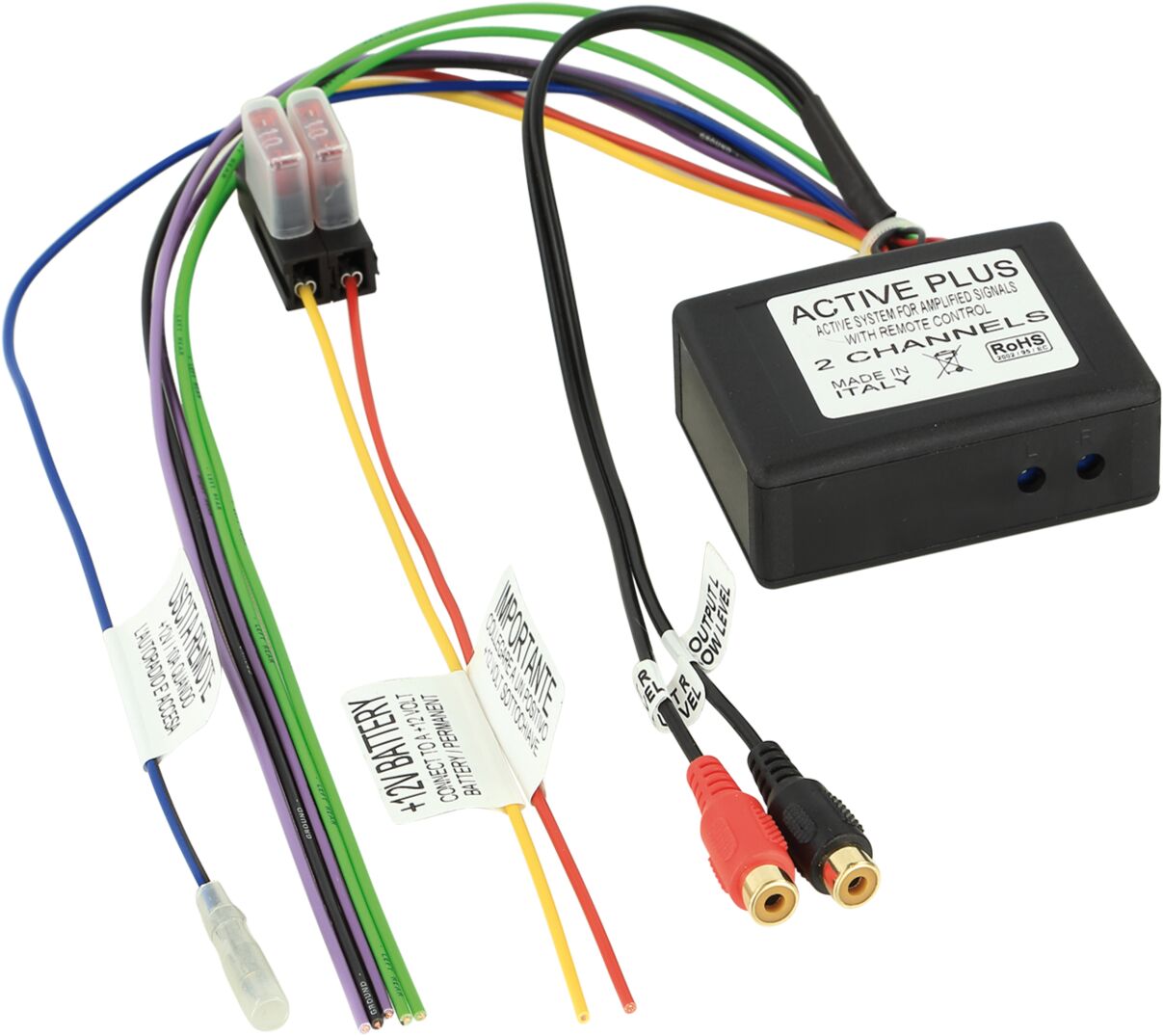 Actieve Systeem Adapter 2-channel 10A diverse Merken modellen - 13 1000 01 - 13-1000-01