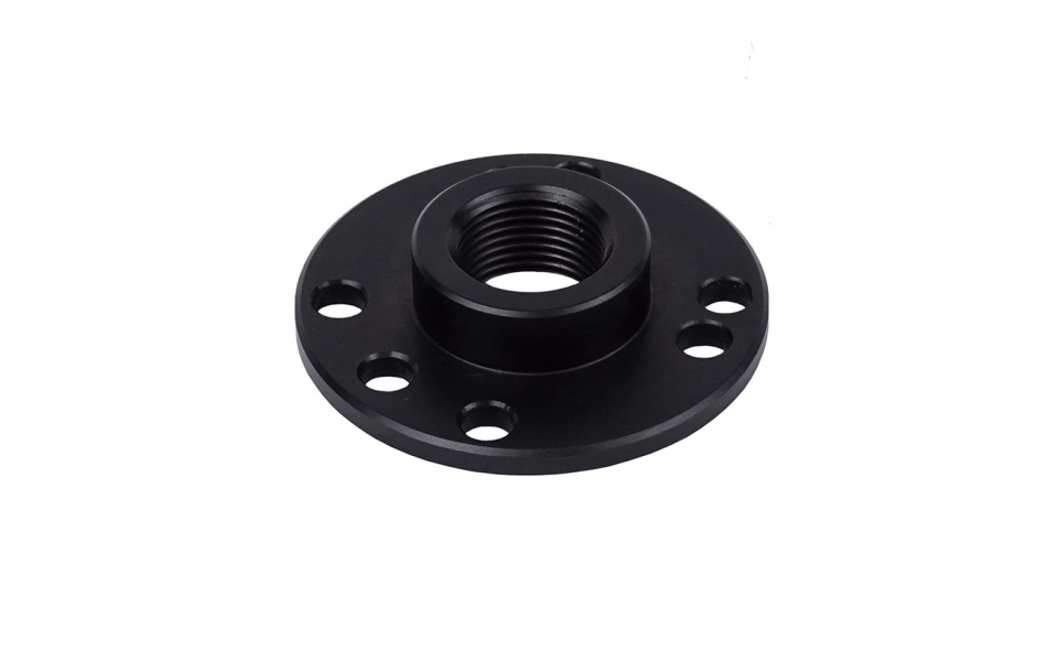 Zirkona ronde plaat - apparaat of voetplaat  black (601060) - 14144 1 - Z14144