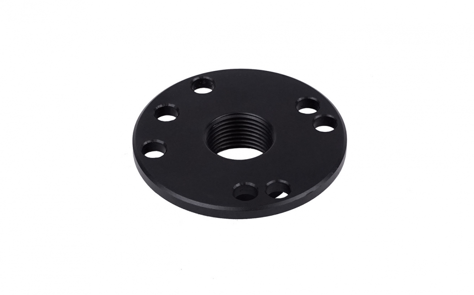Zirkona ronde plaat - apparaat of voetplaat  black (601060) - 14144 21 - Z14144