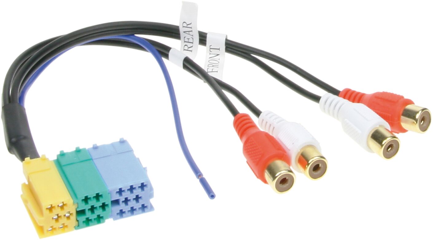 Voorversterker Adapter Mini ISO > Cinch - 1441 02 - 1441-02