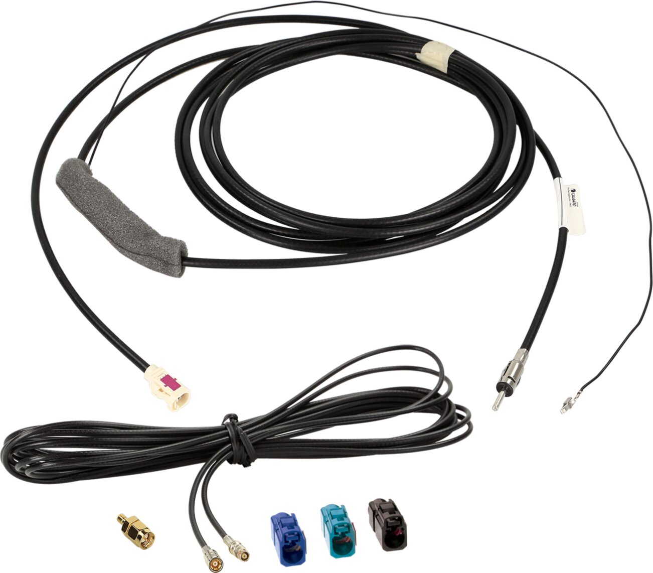 Calearo Antennekabelset Fakra(f) > DIN(m)/SMB(F)/SMA(m) FM/DAB+ - 15 7677955 1 - 15-7677955-1