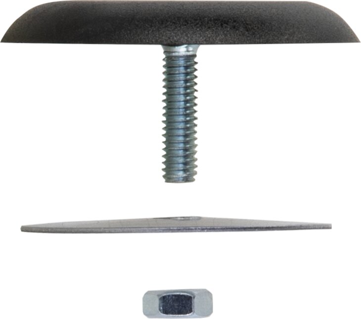 Afdekdop voor oa antenne gat 40mm - 152000 12 screws - 152000-12