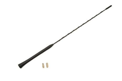 Antenne spriet 16V "low noise" AM/FM 41cm, met M5 en M6 verloopjes - 152000 23 - 152000-23