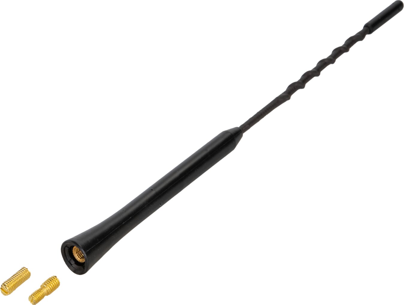 Antenne spriet 16V "low noise" AM/FM 28cm, met M5 en M6 verloopjes - 152000 24 gewindestift - 152000-24