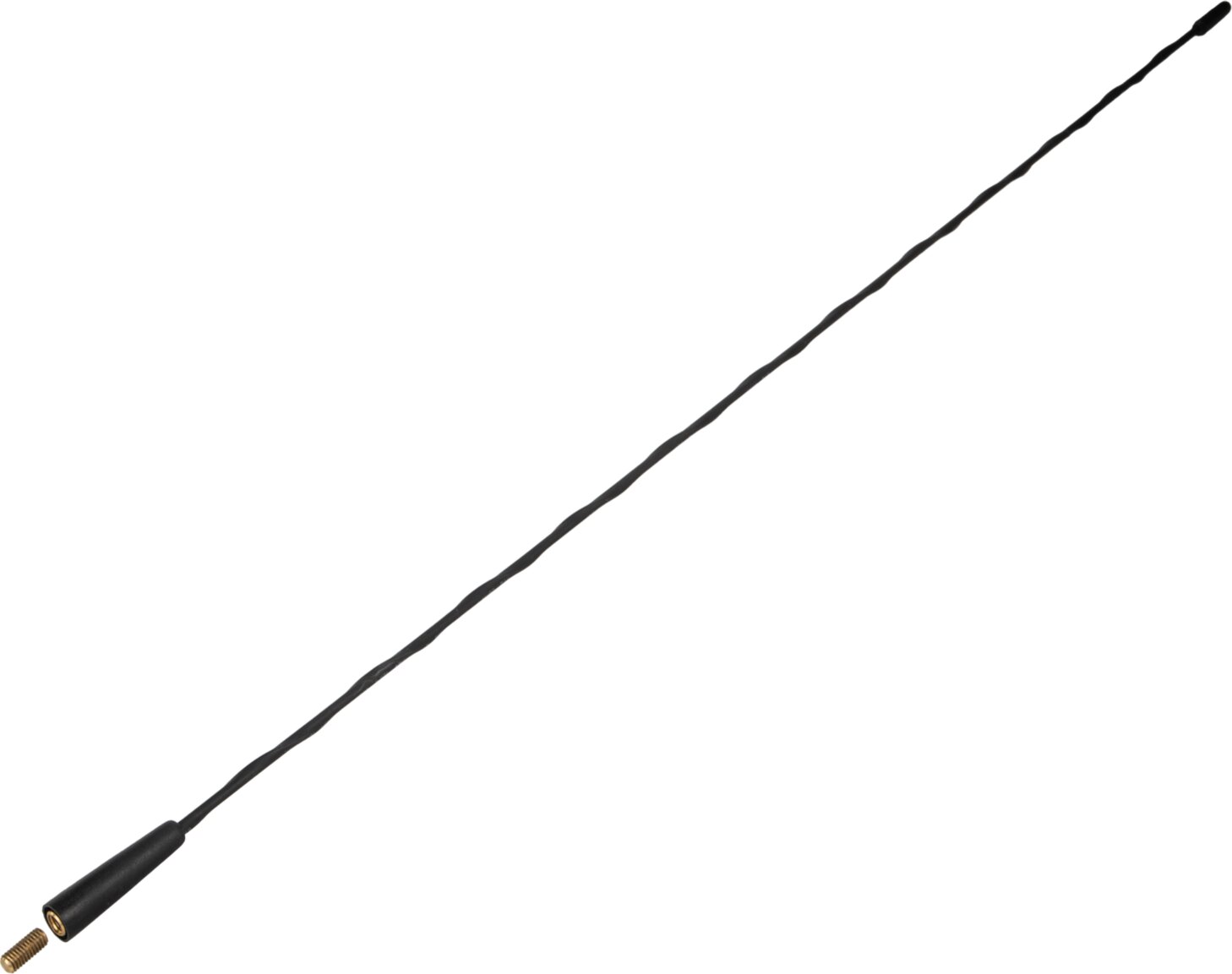 Antenne spriet  AM/FM 66cm "lownoise", M6 - 152000 26 gewindestift - 152000-26