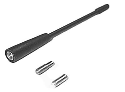 Antenne spriet flexibel 14cm AM/FM, met M5 en M6 verloopjes  - 152000 28 - 152000-28