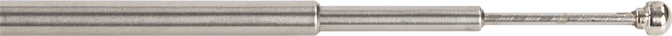 Raamstijl antenne AM/FM chroom 100cm 3 delig uitschuifbaar - 152000 29 rod detail - 152000-29