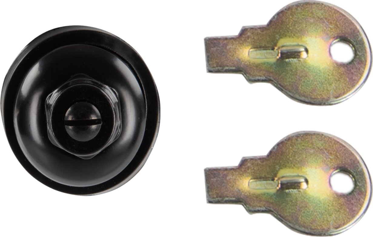 Universele inzinkantenne AM/FM zwart kleine kop (27mm) - 152000 41 top black - 152000-41