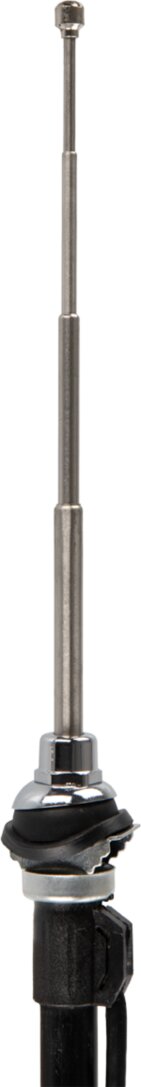 Universele inzinkantenne AM/FM chroom kleine kop (27mm) - 152000 42 chrome tip - 152000-42