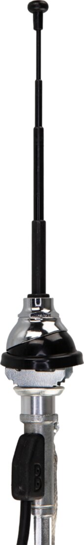 Universele inzinkantenne AM/FM zwart grote kop (38mm) - 152000 43 black tip - 152000-43