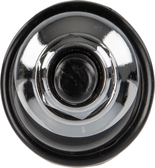 Universele inzinkantenne AM/FM zwart grote kop (38mm) - 152000 43 top view - 152000-43