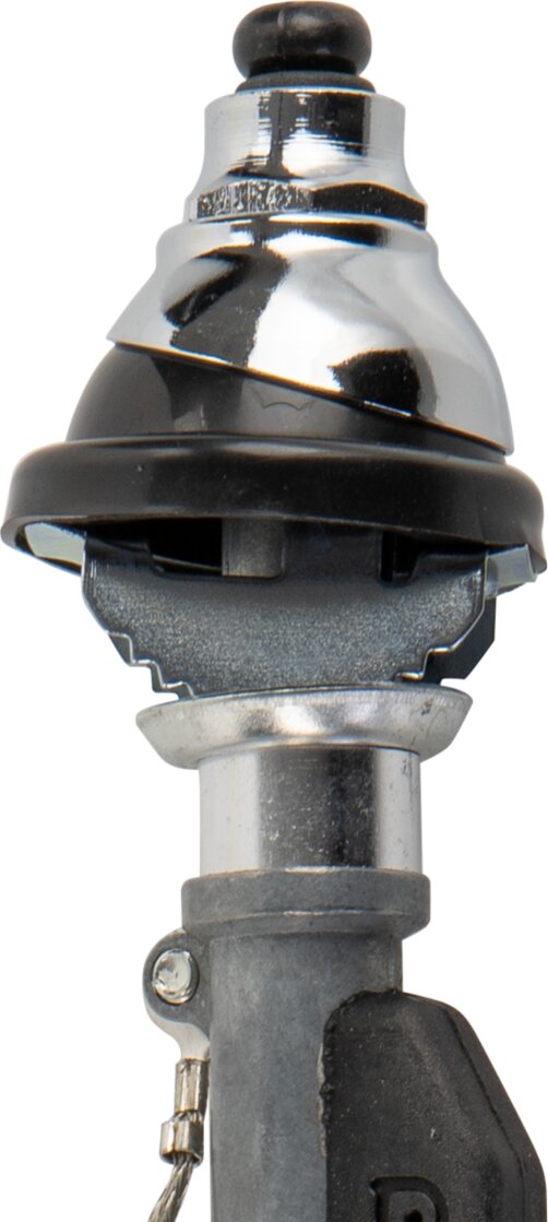 Universele inzinkantenne AM/FM chroom grote kop (38mm) - 152000 44 detail - 152000-44