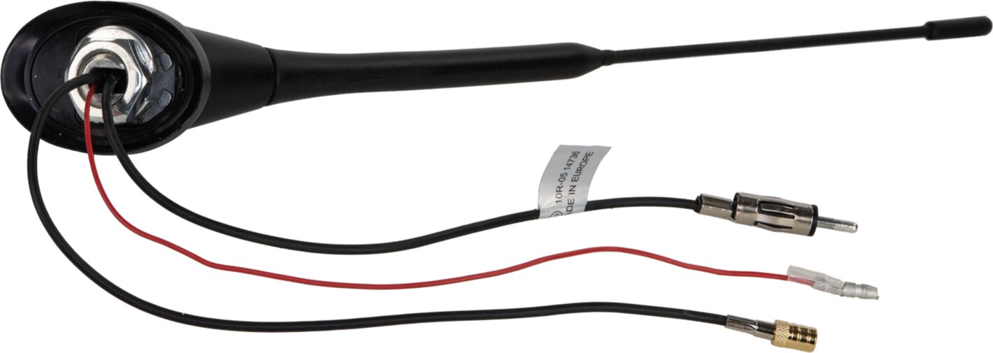 Dakantenne 16V FM / DAB+ 52graden hellingshoek (spriet 32cm) - 152000 46 bottom - 152000-46