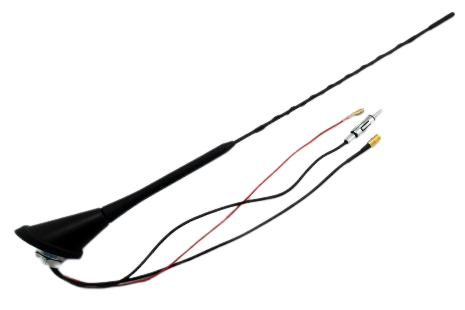 Dakantenne 16V FM / DAB+ 52graden hellingshoek (spriet 32cm) - 152000 46 - 152000-46