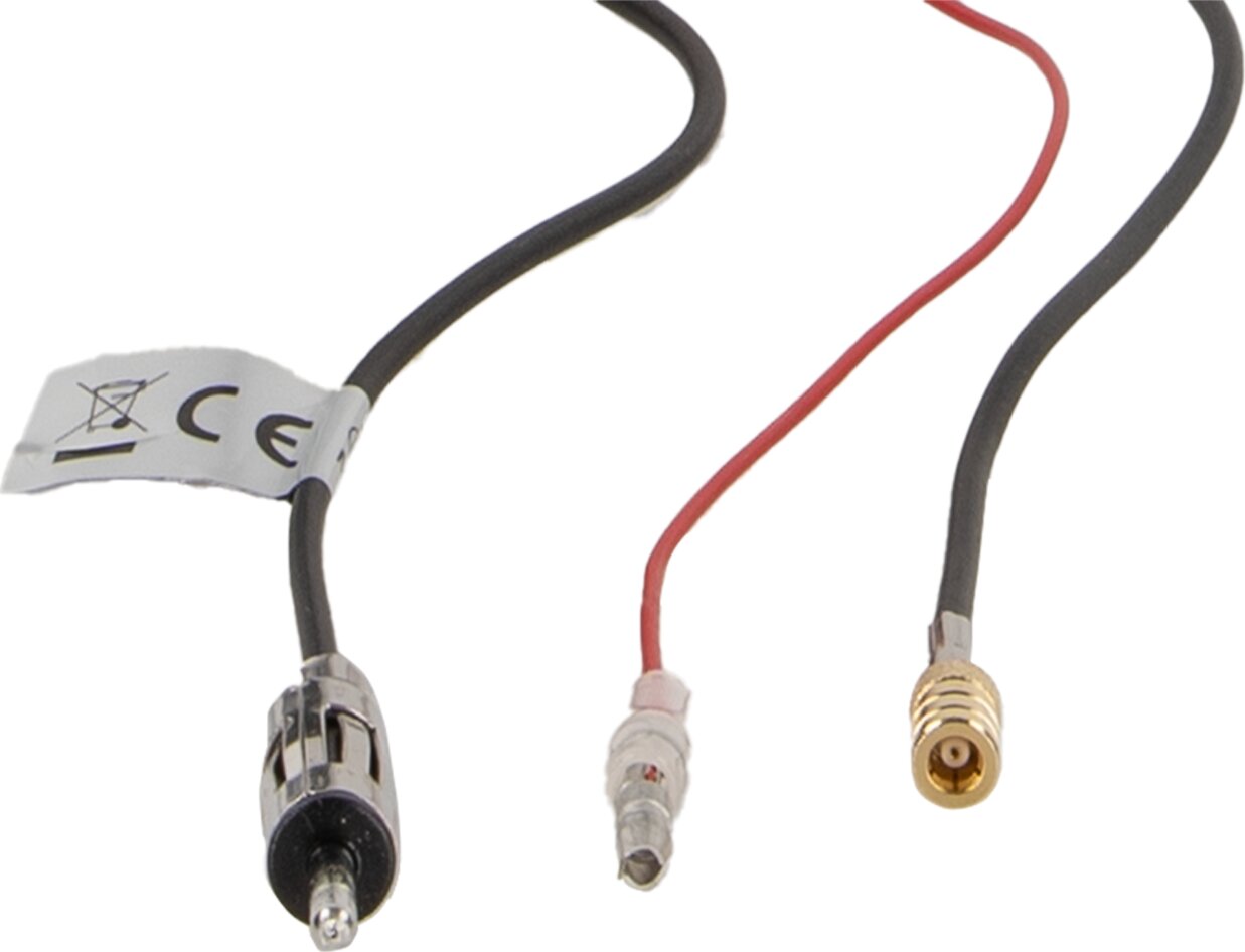 Shark dakantenne  FM / DAB+ (mat zwart) - 152000 48 plugs - 152000-48