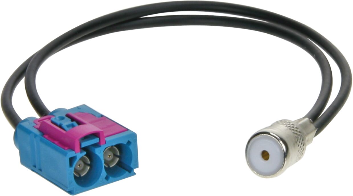 Antenne Adapter Dubbel-Fakra > ISO Audi -Seat -Skoda -Volswagen - Maserati -Scania  - 1521 22 - 1521-22