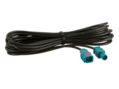  Antenne verlengkabel 500cm Fakra(m) - Fakra(f) ROKA - LEONIE Serie - 1524 500 1 - 1524-500-1