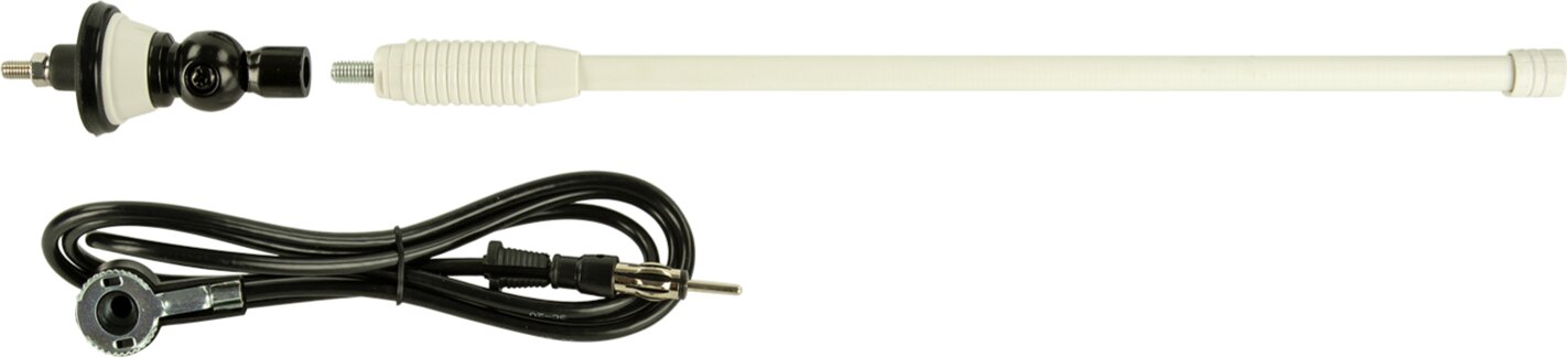 Opbouw Marine antenne AM / FM (DAB+ ready), 0-180graden - 154000 01 parts - 154000-01